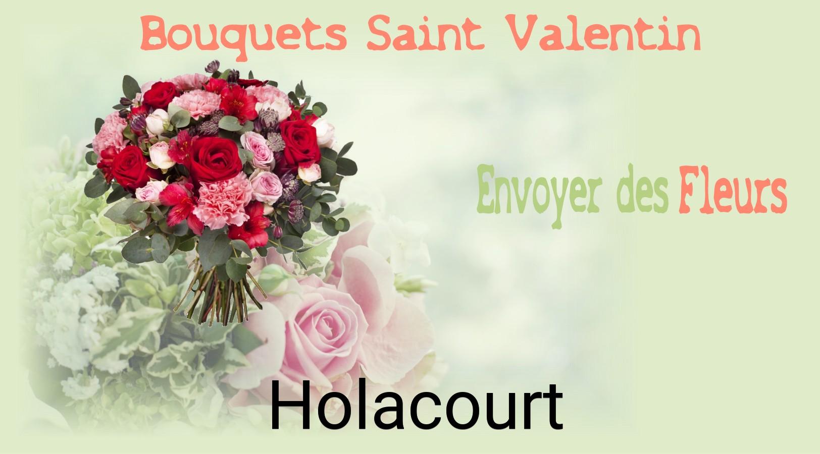 Roses de Saint-Valentin livrées à Holacourt